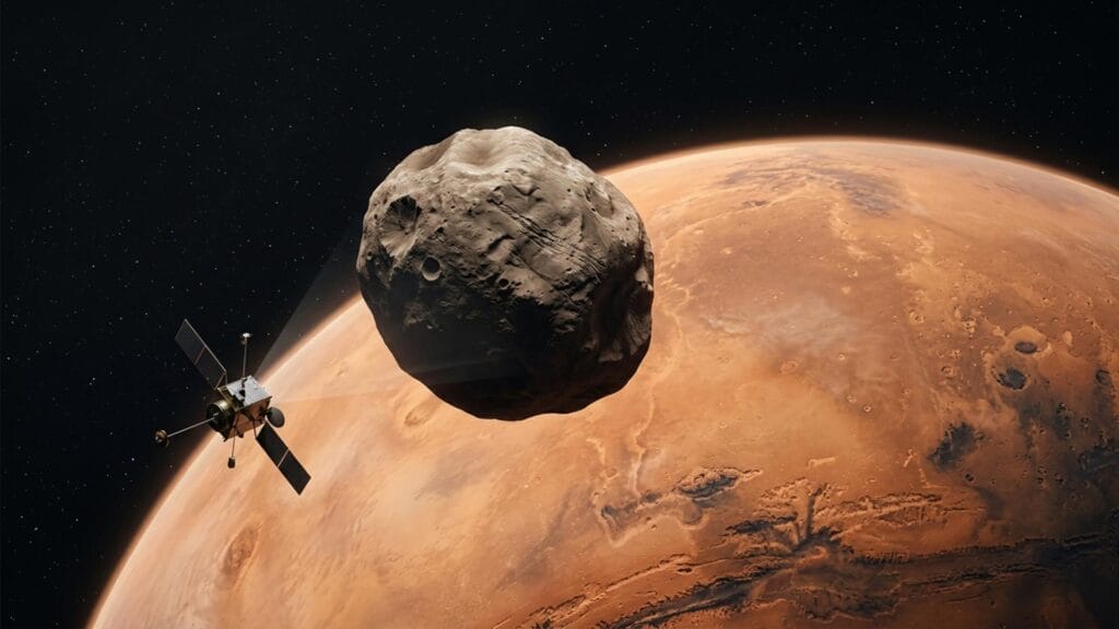Fobos por dentro: el dato que puede inclinar el origen de la luna marciana