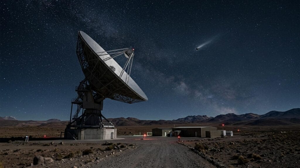 3I/ATLAS y SETI: la radio no oyó nada, pero dejó una lección