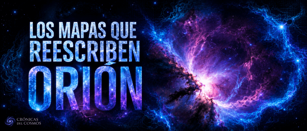 Los mapas de hidrógeno que reescriben la Nebulosa de Orión
