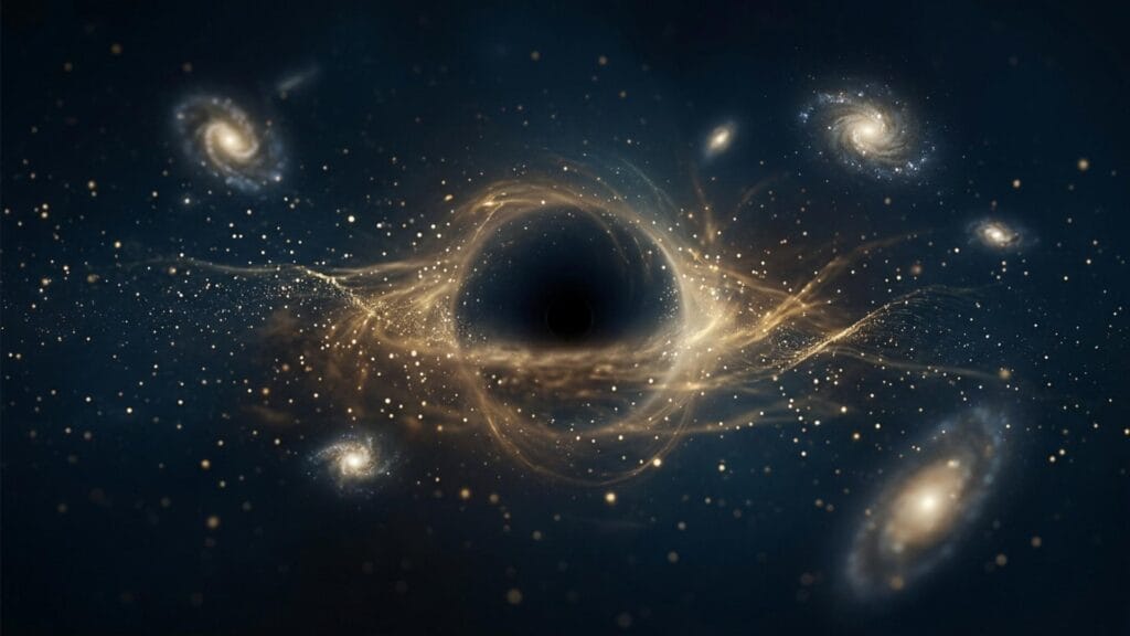 Agujeros negros primordiales y galaxias tempranas: qué plantea el preprint