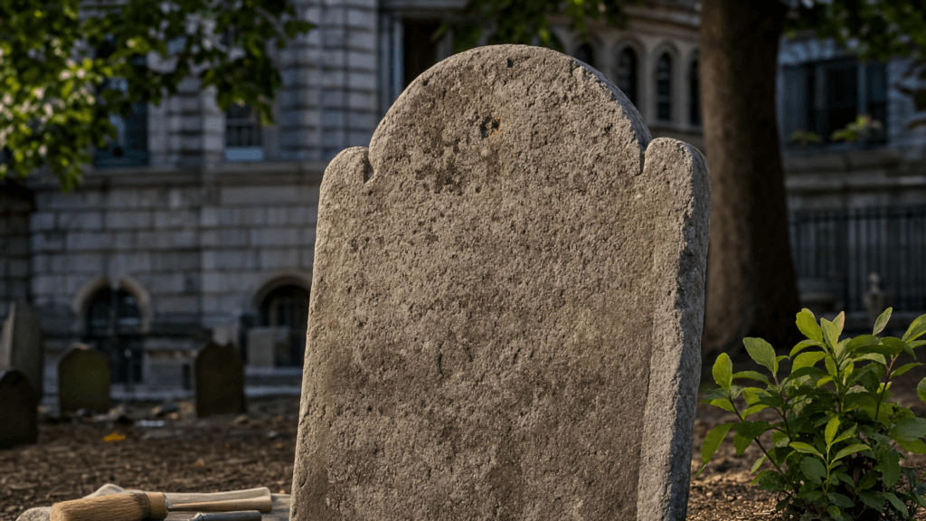 La lápida de Boston que devuelve una vida al archivo de la libertad