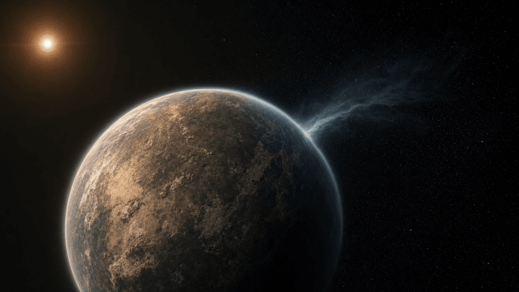 LHS 1140 b: el helio que se escapa de una super-Tierra