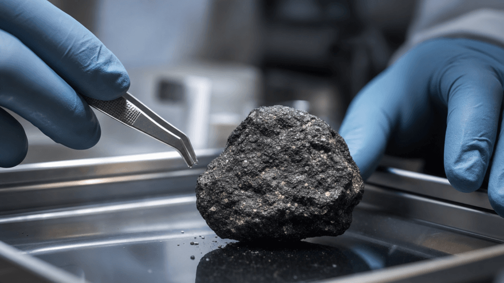 Un meteorito prístino de 2024 abre una pista sobre agua antigua