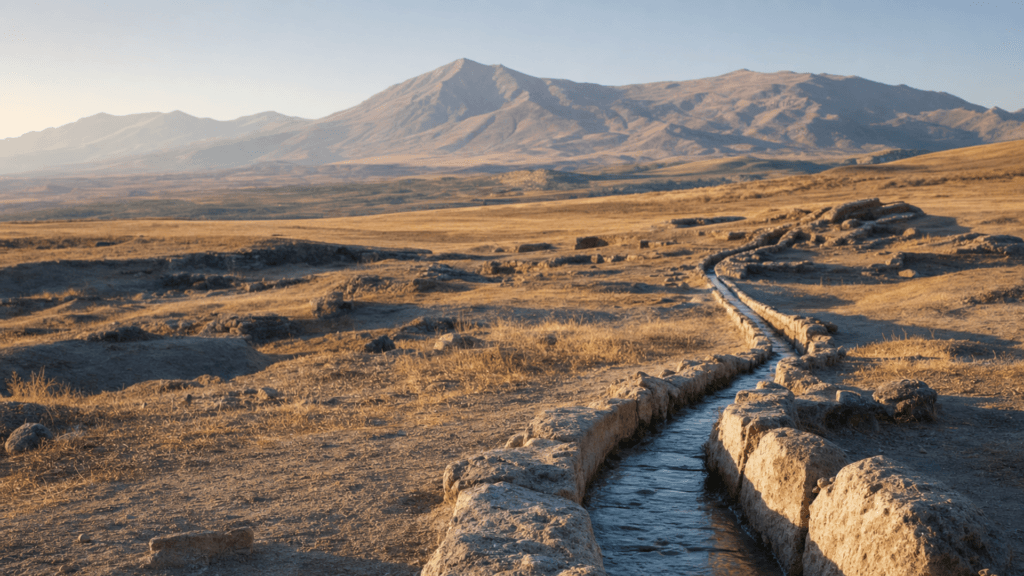 El sistema de riego de 2.700 años que emerge en Armenia