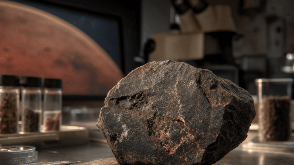 Teghaza 001: el meteorito que apunta a un Marte más granítico y seco