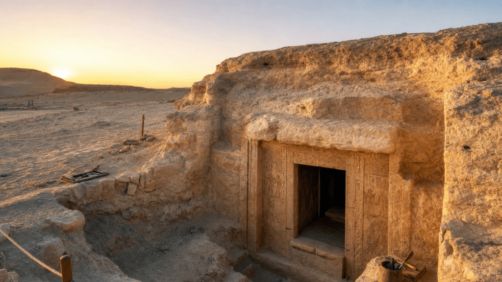 Tres tumbas del Reino Nuevo reabren el expediente de Saqqara