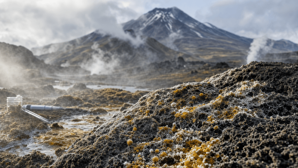 Microfungi volcánicos en Kamchatka: vida al borde del calor